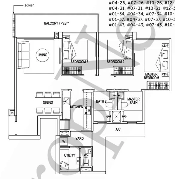 3+1 Bed Executive Condo for Sale in  Signature At Yishun - Image 11
