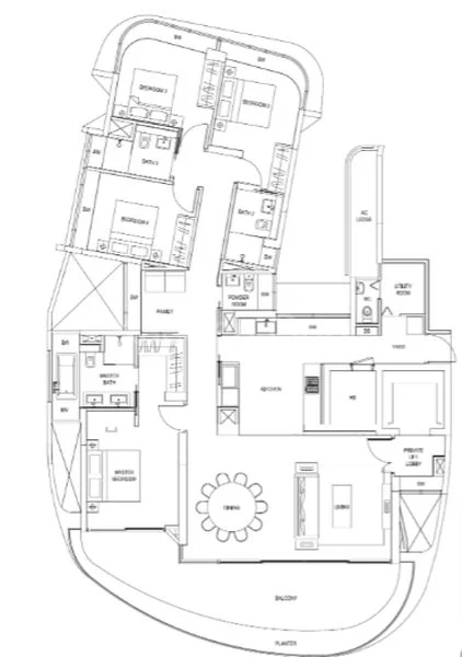 4+1 Bed Condo for Sale in Cape Royale - Image 5