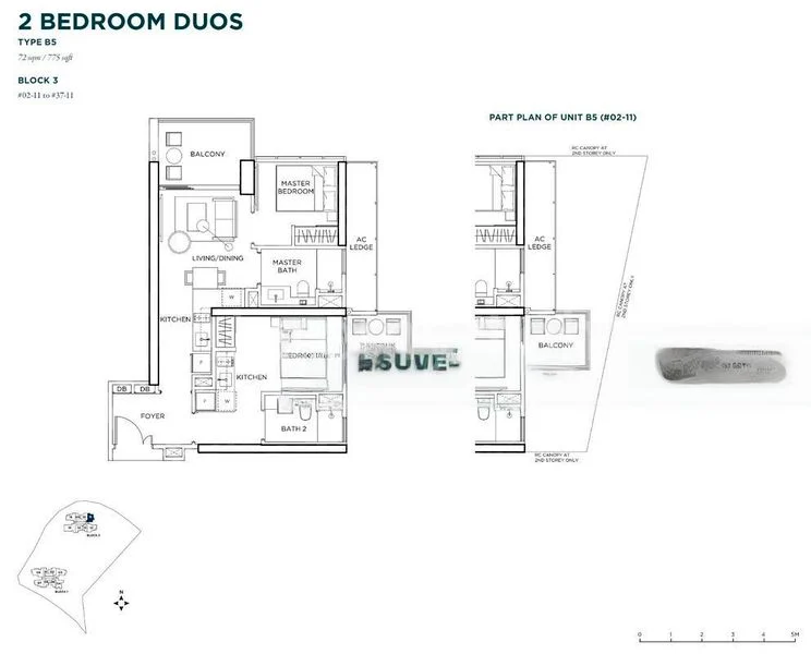 1 Bed Condo for Rent in Gem Residences - Image 12