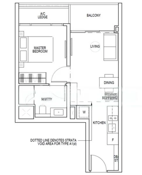 1 Bed Condo for Rent in  Piccadilly Grand / Piccadilly Galleria - Image 12