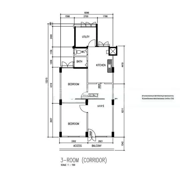 3 Room (3I) HDB for Sale in  10 Haig Road - Image 9