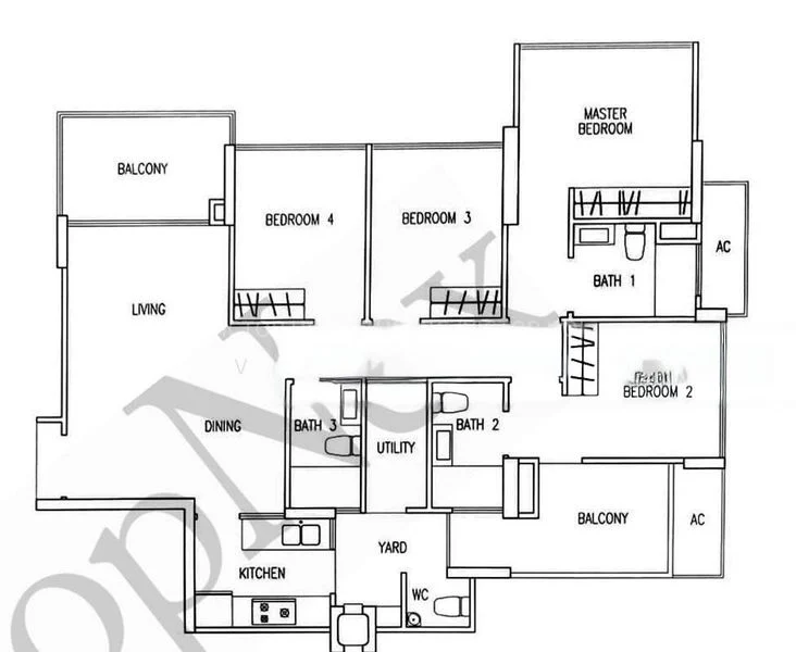 4 Bed Executive Condo for Sale in  The Tampines Trilliant - Image 10