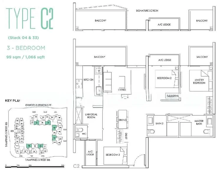 3 Bed Condo for Rent in  The Alps Residences - Image 10