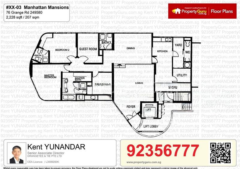 4 Bed Apartment (Condo) for Rent in Manhattan Mansions - Image 11