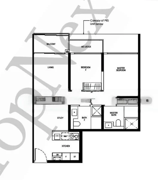 2 Bed Condo for Sale in Daintree Residence - Image 6