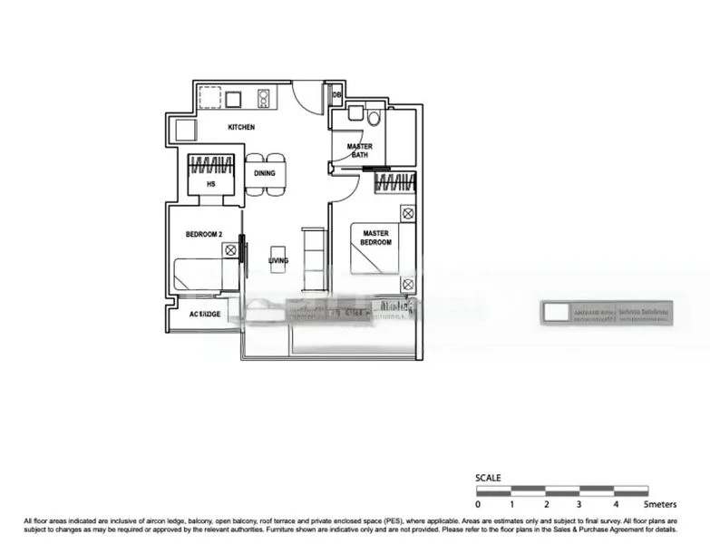 2 Bed Apartment (Condo) for Sale in  Daisy Suites - Image 7