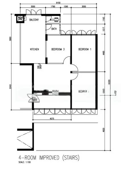 4 Room (4I) HDB for Sale in  44 Bedok South Road - Image 6