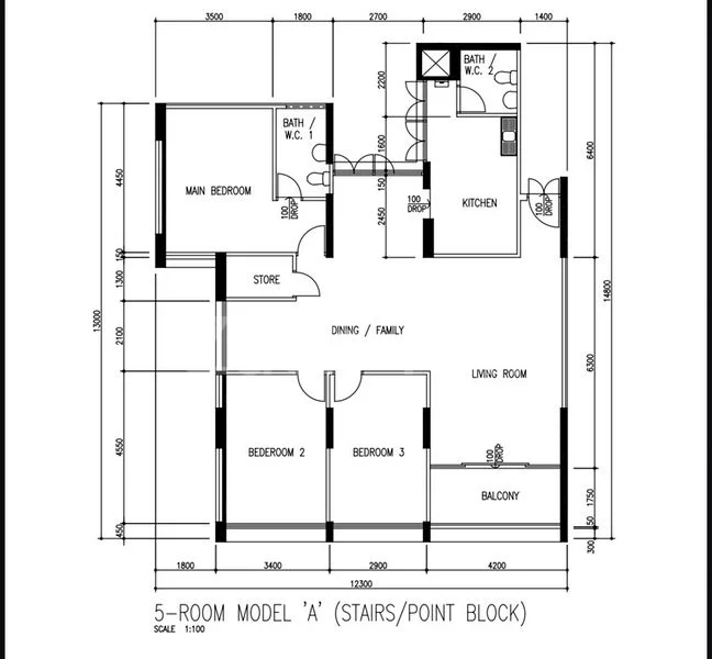 5 Room (5A) HDB for Sale in 641 Rowell Road - Image 8