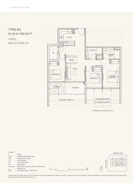 3 Bed Apartment (Condo) for Sale in Ardor Residence - Image 20