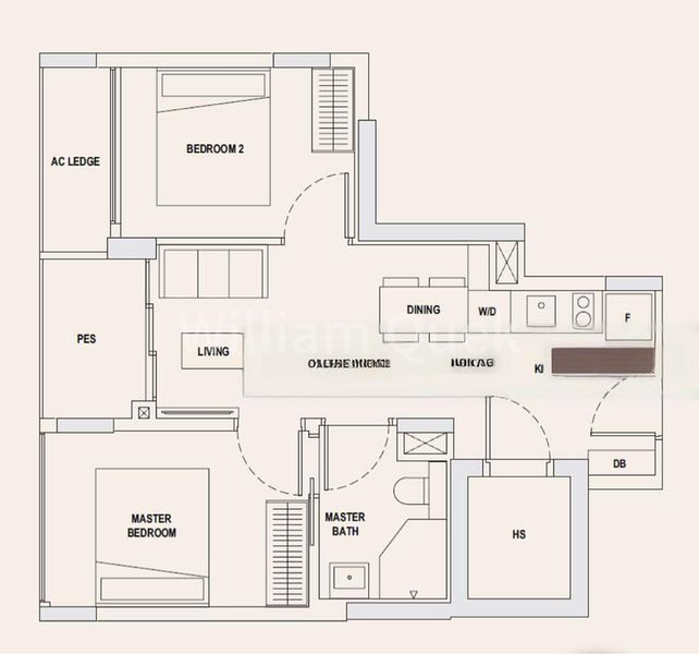 2 Bed Condo for Sale in Orchard Sophia - Image 7