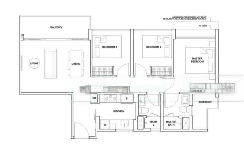3 Bed Executive Condo for Rent in  The Criterion - Image 20