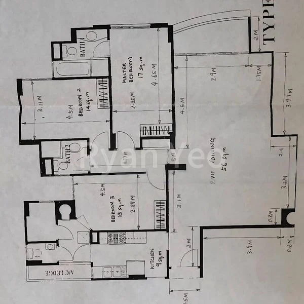 3 Bed Condo for Rent in Chantilly Rise - Image 10