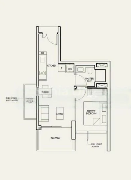 1 Bed Condo for Rent in  The Avenir - Image 19