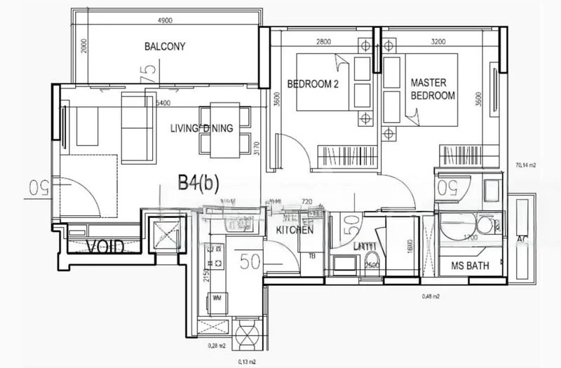 2 Bed Condo for Rent in  Eco - Image 4