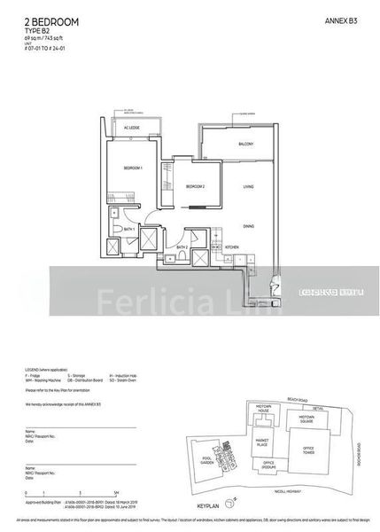 2 Bed Condo for Rent in  Beach Road - Image 11