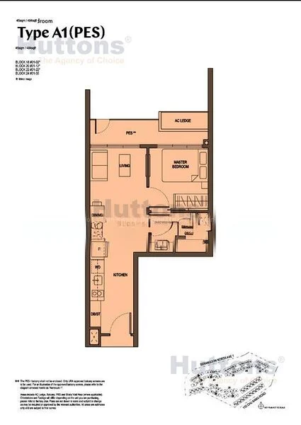 1 Bed Condo for Rent in  Affinity At Serangoon - Image 12