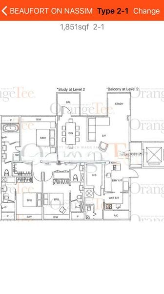 3 Bed Condo for Rent in  Beaufort On Nassim - Image 14