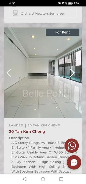 5 Bed Bungalow (Landed) for Rent in  Tan Kim Cheng Road - Image 5