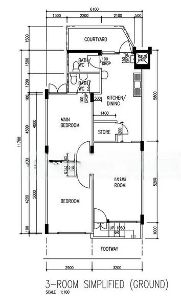 3 Room (3NG) HDB for Rent in 310 Bukit Batok Street 32 - Image 4