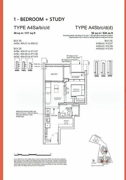 1 Bed Condo for Rent in  Haus on Handy - Image 13