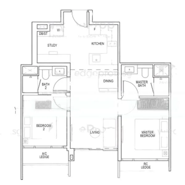 2 Bed Condo for Sale in  Piccadilly Grand / Piccadilly Galleria - Image 13