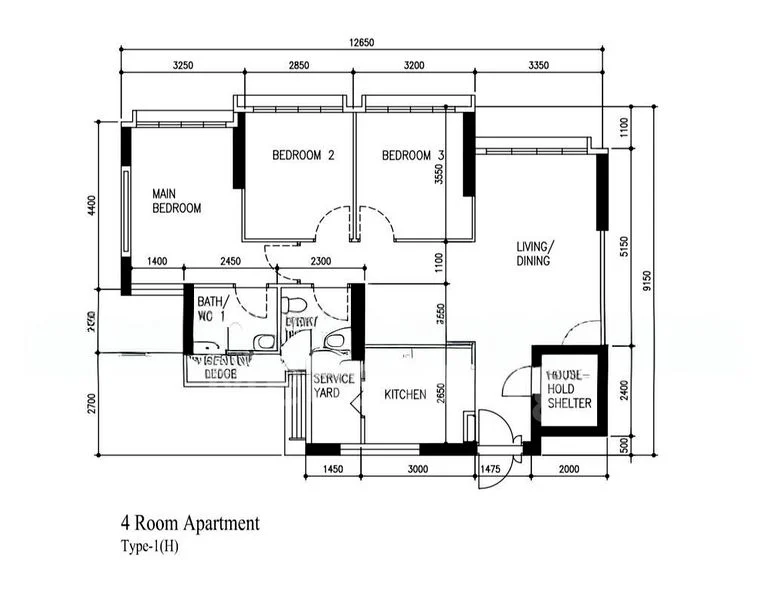 4 Room (4A) HDB for Rent in  812B Choa Chu Kang Avenue 7 - Image 12