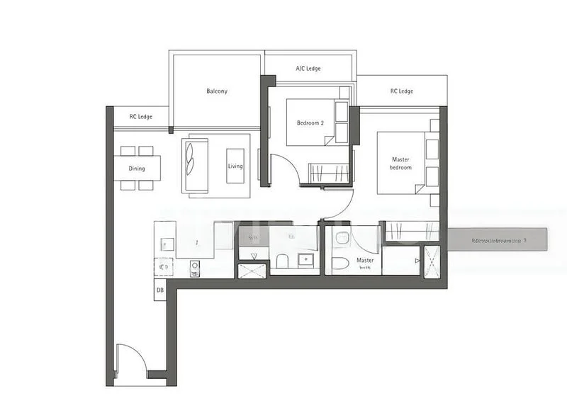 2 Bed Condo for Sale in  Principal Garden - Image 11