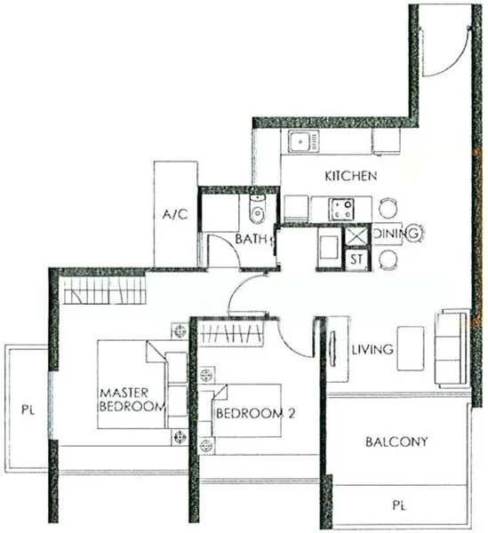 2 Bed Apartment (Condo) for Rent in  Rivervale Crest - Image 8