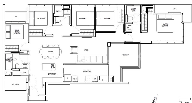 5 Bed Condo for Sale in Straits at Joo Chiat - Image 10