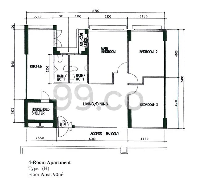 4 Room (4A) HDB for Rent in 173C Punggol Field - Image 14