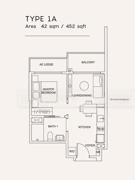 1 Bed Condo for Rent in  Urban Treasures - Image 19
