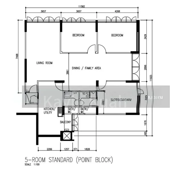 5 Room (5STD) HDB for Sale in  25 Telok Blangah Crescent - Image 5
