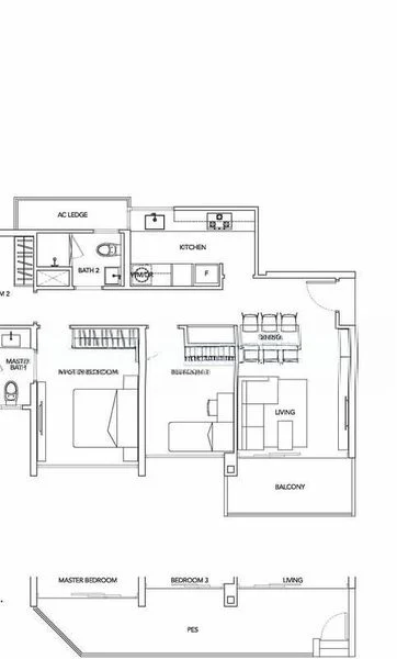 2 Bed Condo for Rent in  NV Residences - Image 8