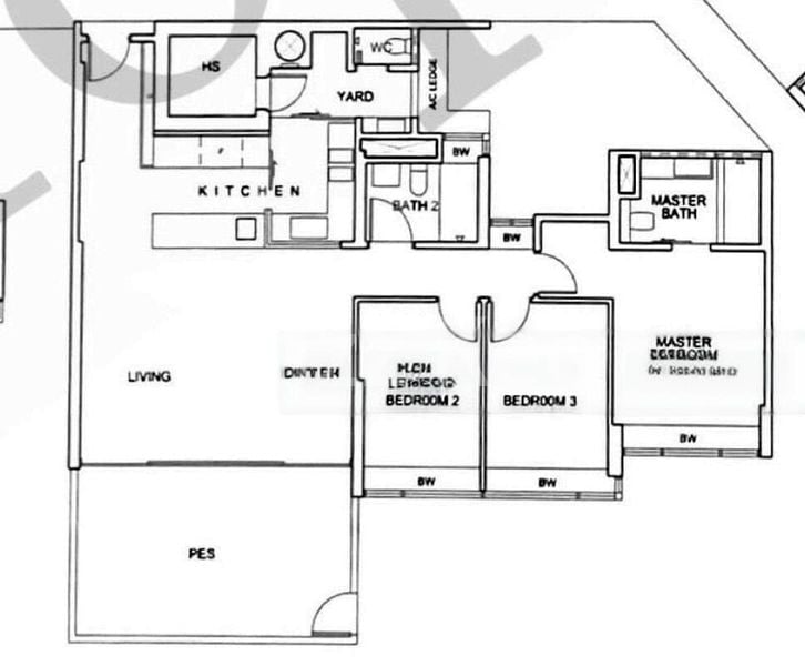 3 Bed Condo for Rent in  Silversea - Image 7