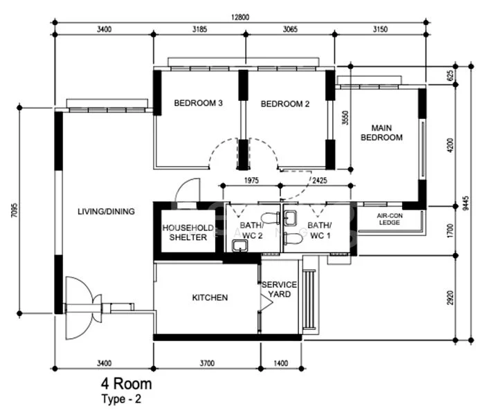 4 Room (4A) HDB for Sale in  479C Yishun Street 42 - Image 12