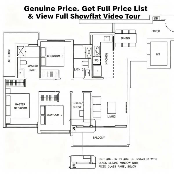 3 Bed Apartment (Condo) for Sale in The Arden - Image 7