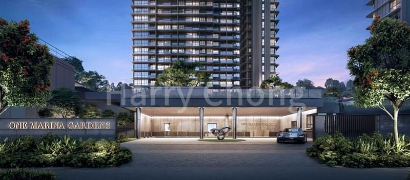 2 Bed Apartment (Condo) for Sale in One Marina Gardens - Image 2