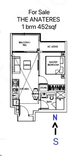 1 Bed Condo for Sale in  The Antares - Image 16