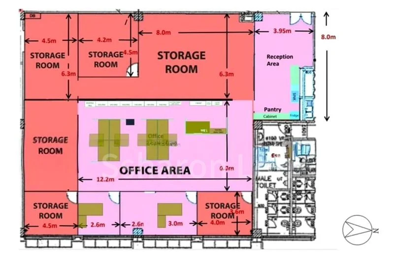 Light Industrial (B1) for Rent: EPL Building - Image 9