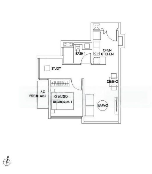 1 Bed Condo for Sale in Bedok Residences - Image 5