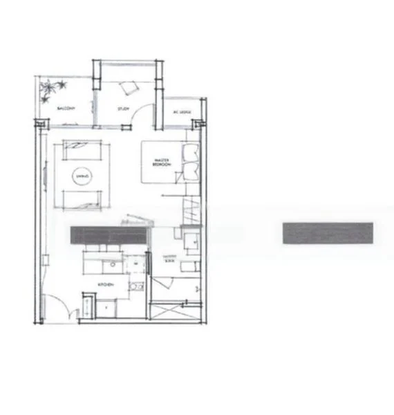 1 Bed Condo for Sale in  Katong Regency - Image 5