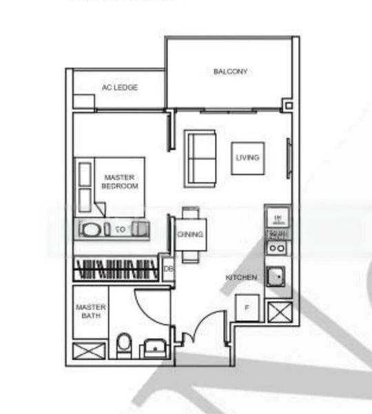 1 Bed Condo for Rent in  The Glades - Image 16