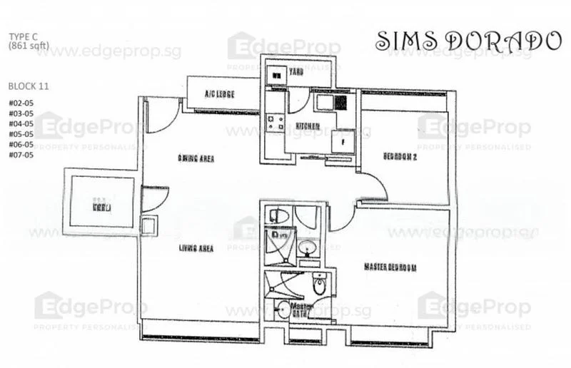 2 Bed Apartment (Condo) for Rent in  Sims Dorado - Image 9