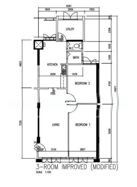 3 Room (3I) HDB for Rent in  128 Bukit Merah View - Image 10