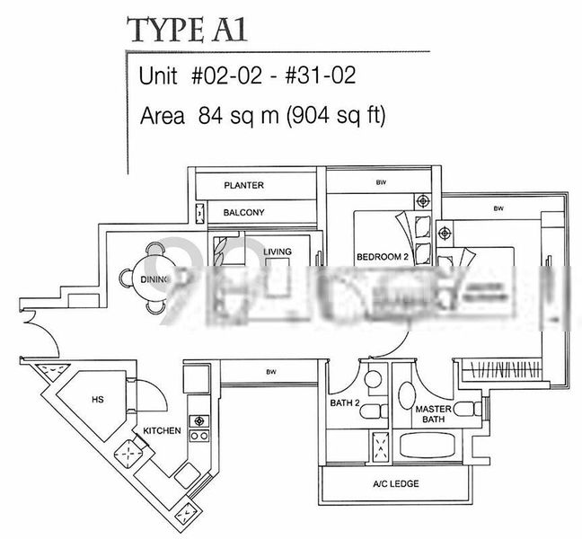 2 Bed Condo for Rent in  The Vision - Image 10