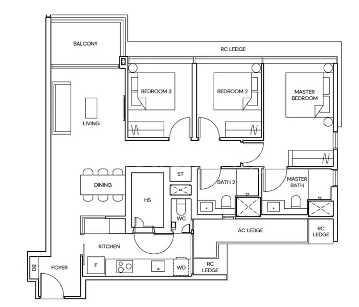 3 Bed Apartment (Condo) for Sale in Terra Hill - Image 9