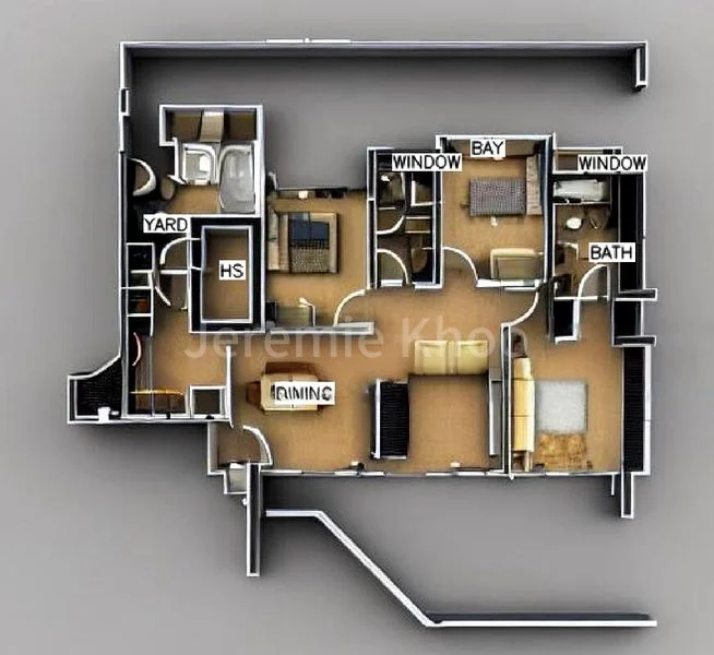 3 Bed Condo for Sale in  The Parc Condominium - Image 5