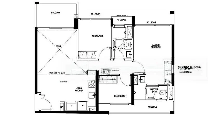 3 Bed Executive Condo for Sale in  The Visionaire - Image 16