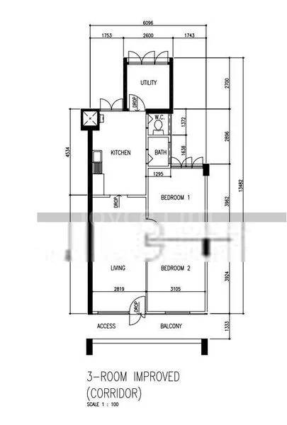 3 Room (3I) HDB for Rent in  4 Holland Close - Image 15