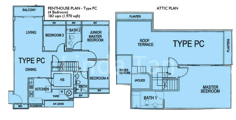 4 Bed Apartment (Condo) for Sale in  Ceylon Residence - Image 17